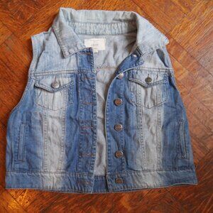 Jean Jacket no sleeve